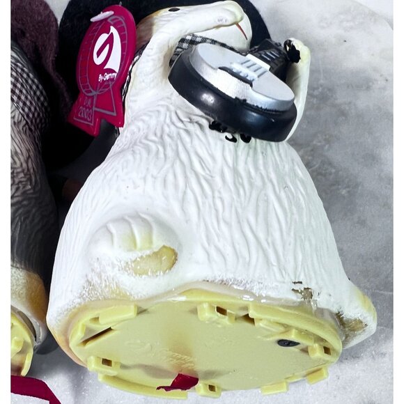 Vintage 2003 Gemmy Dancing Hamsters Cletis & Claude Musical Animated Banjos ** - Picture 9 of 11